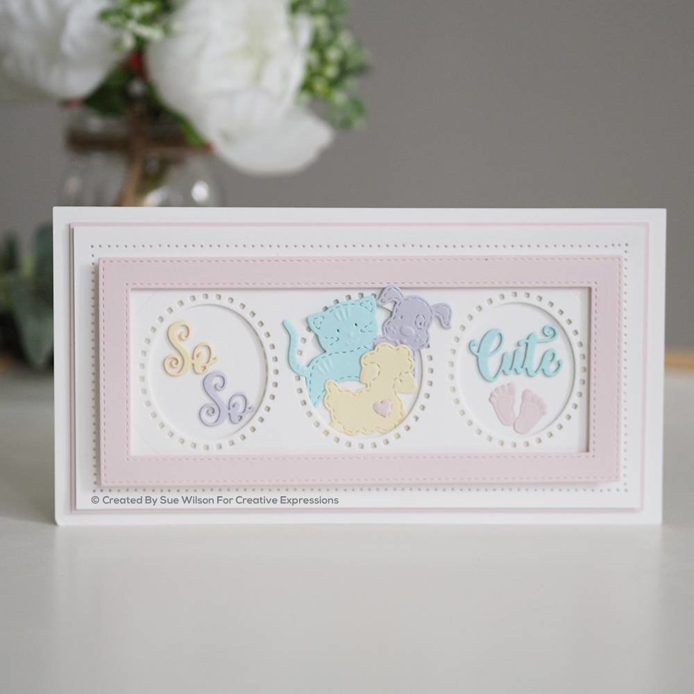 Creative Expressions Sue Wilson Craft Die Slimline Collection Aperture Trio Decorative Oval (CED1259) (OUTLET) Creative Expressions Sue Wilson Craft Die Slimline Collection Aperture Trio Decorative Oval (CED1259) (OUTLET)