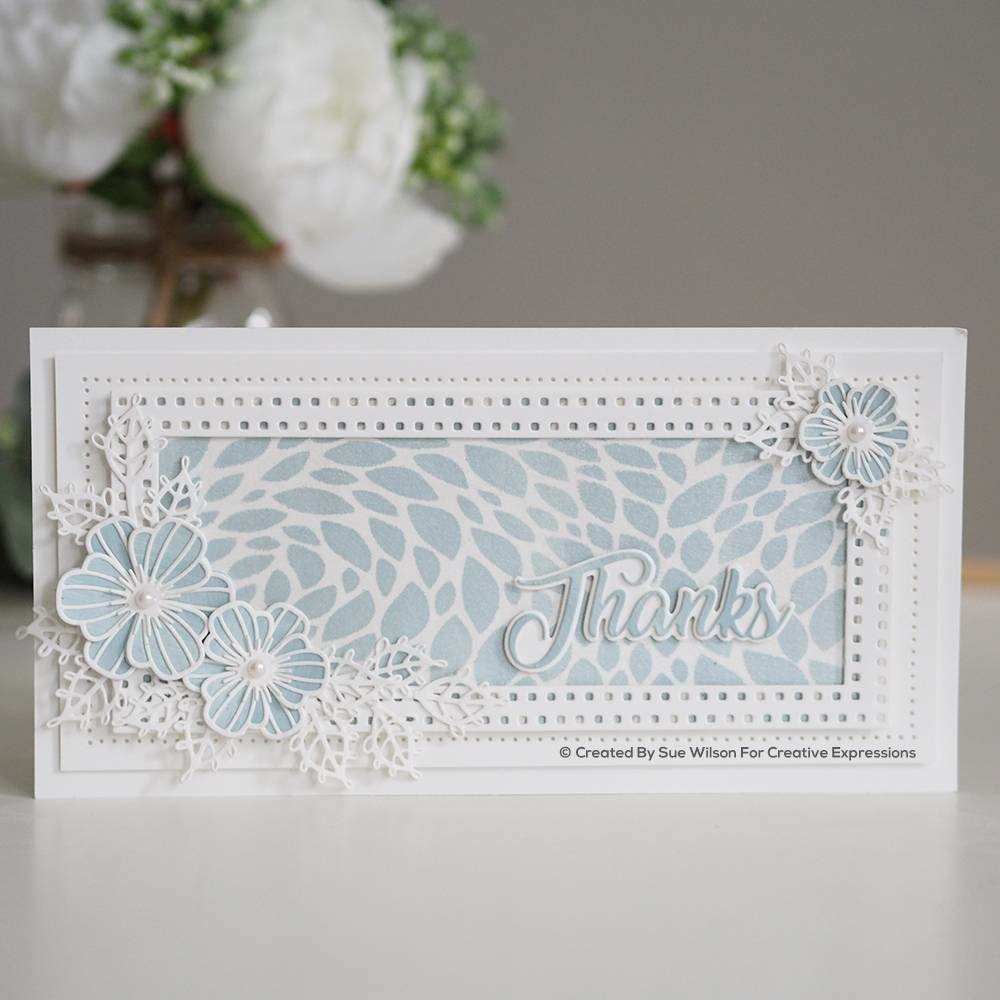Creative Expressions Sue Wilson Craft Die Slimline Collection Decorative Squared Rectangles (CED1252) (OUTLET) Creative Expressions Sue Wilson Craft Die Slimline Collection Decorative Squared Rectangles (CED1252) (OUTLET)