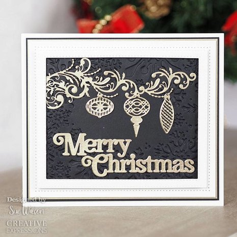 Creative Expressions Sue Wilson Craft Die Festive Collection Bauble Branch (CED3229) (OUTLET) Creative Expressions Sue Wilson Craft Die Festive Collection Bauble Branch (CED3229) (OUTLET)