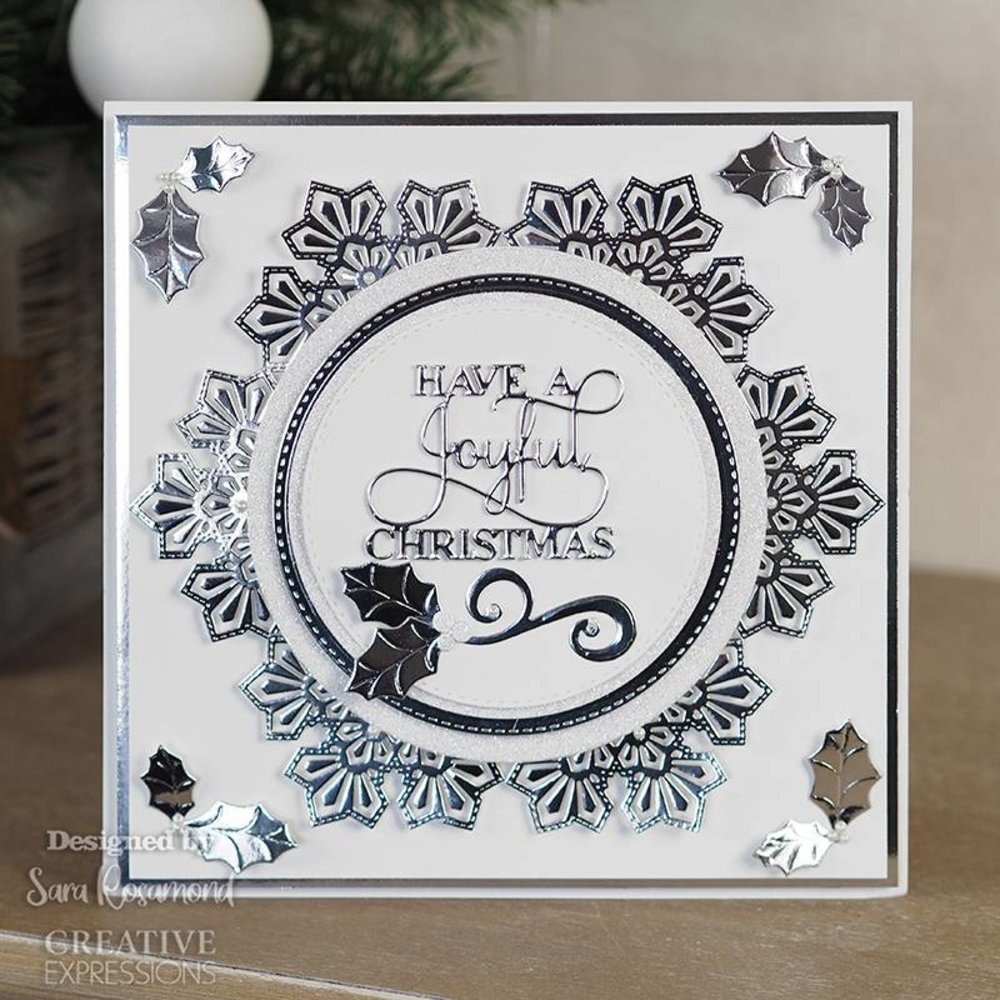 Creative Expressions Sue Wilson Craft Die Festive Collection Layered Snowflake Background (CED3215) (OUTLET) Creative Expressions Sue Wilson Craft Die Festive Collection Layered Snowflake Background (CED3215) (OUTLET)