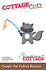 Campin Out Fishing Raccoon (CC-935) (OUTLET)
