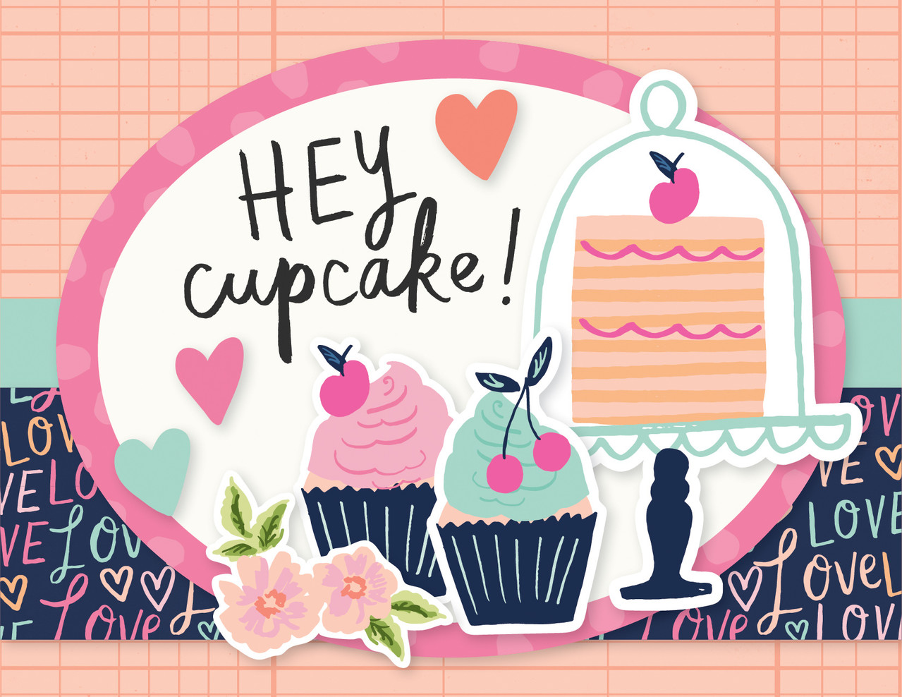 Simple Stories Simple Cards Kit Sending Hugs! (16926) (DISCONTINUED)