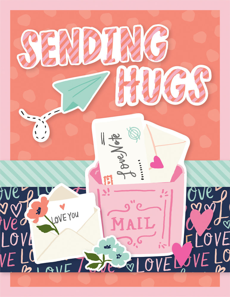 Simple Stories Simple Cards Kit Sending Hugs! (16926) (DISCONTINUED)