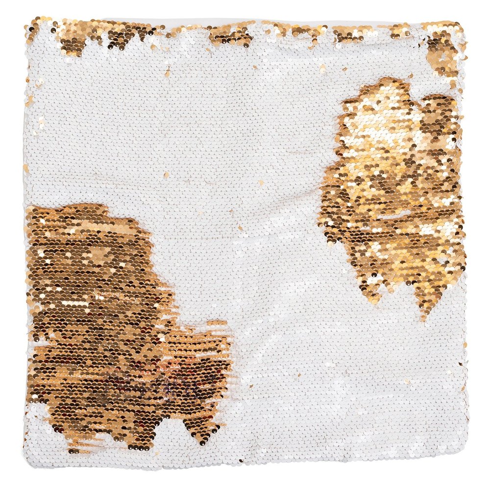 We R Makers Heat Transfer Blank Sequin Pillow Gold/White (660379) (OUTLET) We R Makers Heat Transfer Blank Sequin Pillow Gold/White (660379) (OUTLET)