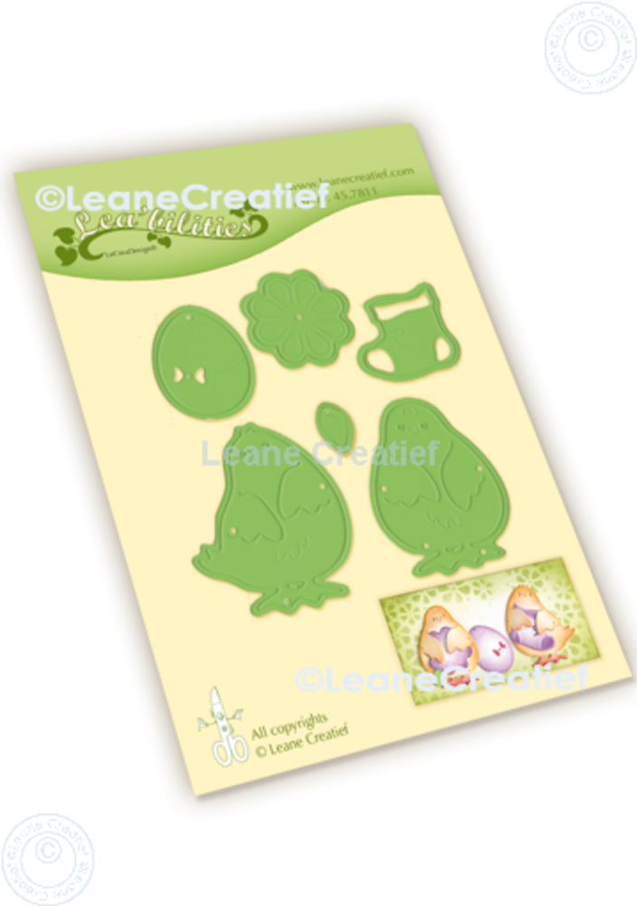 Leane Creatief B-Day/ Baby/ Easter Chicks Dies (45.7811) (DISCONTINUED) Leane Creatief B-Day/ Baby/ Easter Chicks Dies (45.7811) (DISCONTINUED)