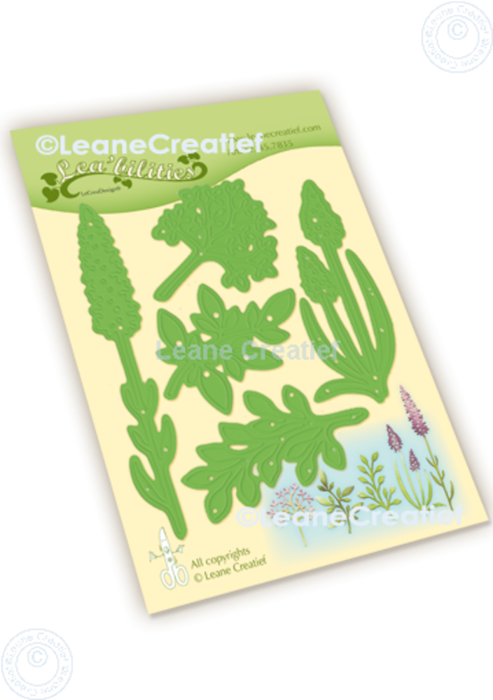 Leane Creatief Twigs, Leaves & Flowers Dies (45.7835) (OUTLET)