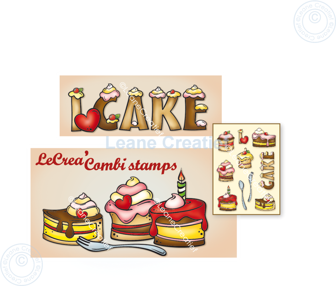 Leane Creatief Let's Have Cake Clear Stamps (55.7729) (DISCONTINUED) Leane Creatief Let's Have Cake Clear Stamps (55.7729) (DISCONTINUED)
