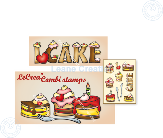 Leane Creatief Let's Have Cake Clear Stamps (55.7729) (DISCONTINUED) Leane Creatief Let's Have Cake Clear Stamps (55.7729) (DISCONTINUED)