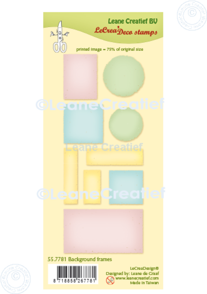Leane Creatief Background Frames Clear Stamps (55.7781) (DISCONTINUED) Leane Creatief Background Frames Clear Stamps (55.7781) (DISCONTINUED)