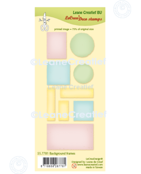 Leane Creatief Background Frames Clear Stamps (55.7781) (DISCONTINUED)