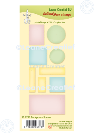 Leane Creatief Background Frames Clear Stamps (55.7781) (DISCONTINUED) Leane Creatief Background Frames Clear Stamps (55.7781) (DISCONTINUED)
