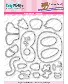 CarlijnDesign Dies Patooties XL (CDJD-0023) (DISCONTINUED) CarlijnDesign Dies Patooties XL (CDJD-0023) (DISCONTINUED)