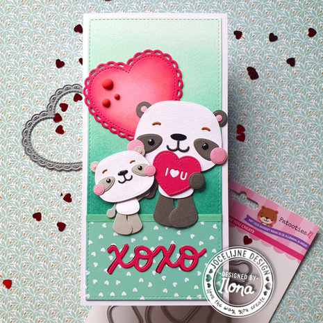 CarlijnDesign Dies Patooties XL (CDJD-0023) (DISCONTINUED) CarlijnDesign Dies Patooties XL (CDJD-0023) (DISCONTINUED)