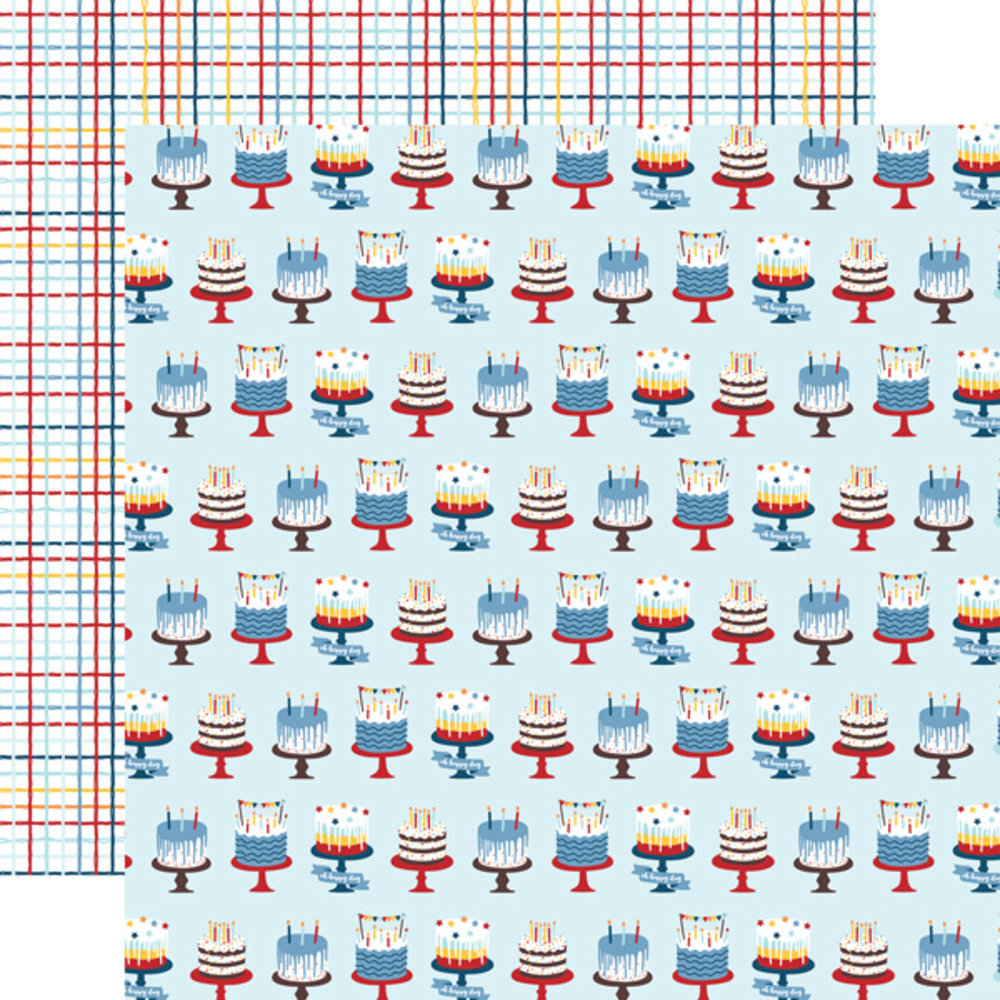 Echo Park Birthday Boy 12x12 Inch Collection Kit (BIB263016) (DISCONTINUED) Echo Park Birthday Boy 12x12 Inch Collection Kit (BIB263016) (DISCONTINUED)