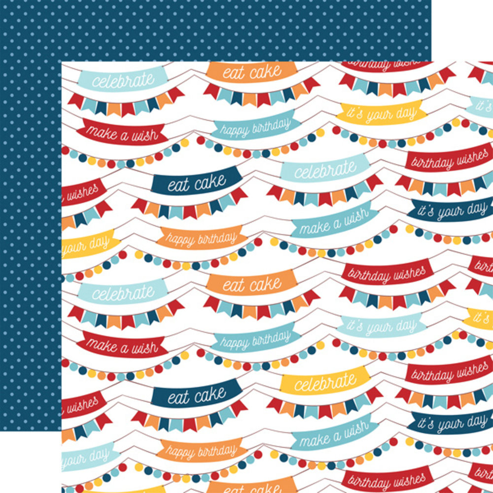 Echo Park Birthday Boy 6x6 Inch Paper Pad (BIB263023) (DISCONTINUED) Echo Park Birthday Boy 6x6 Inch Paper Pad (BIB263023) (DISCONTINUED)