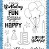 Echo Park Birthday Fun Clear Stamps (BIB263043) (OUTLET) Echo Park Birthday Fun Clear Stamps (BIB263043) (OUTLET)