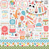 Echo Park Birthday Girl 12x12 Inch Element Sticker (BIG262014) (DISCONTINUED)