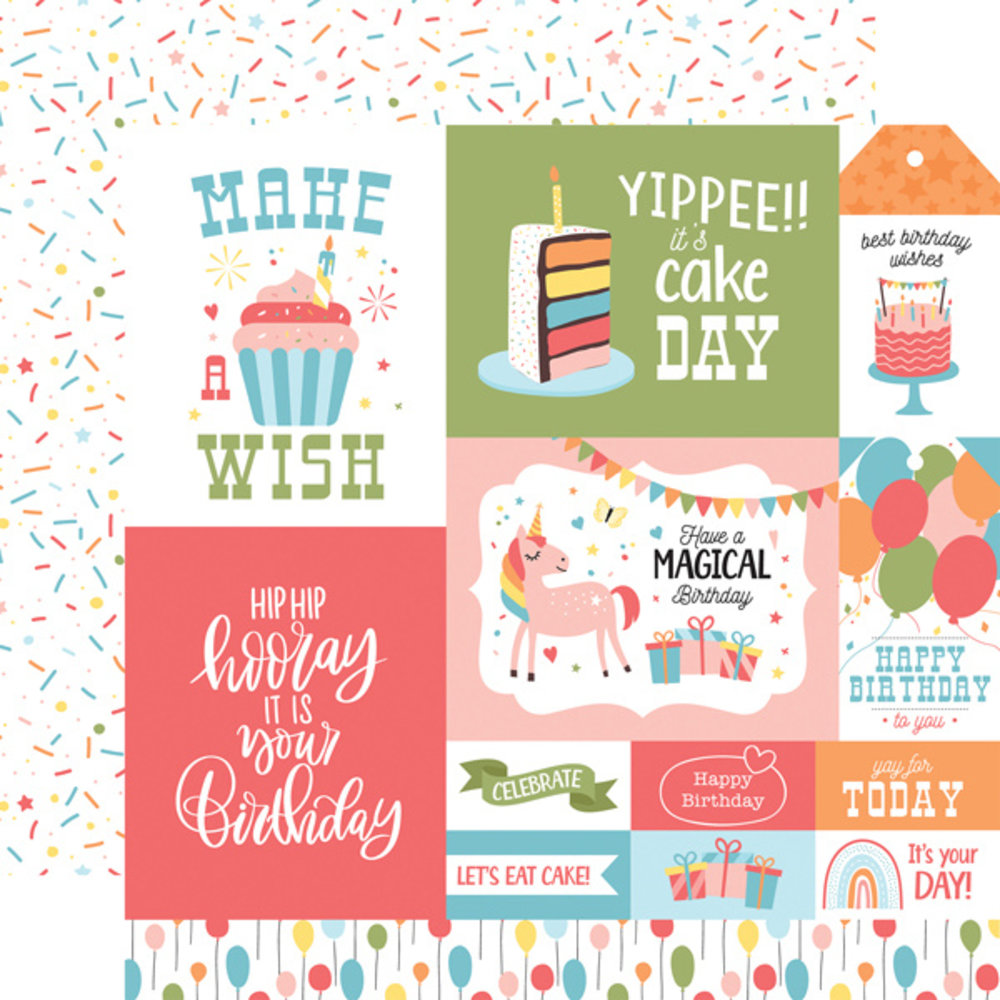 Echo Park Birthday Girl 12x12 Inch Collection Kit (BIG262016) (DISCONTINUED) Echo Park Birthday Girl 12x12 Inch Collection Kit (BIG262016) (DISCONTINUED)