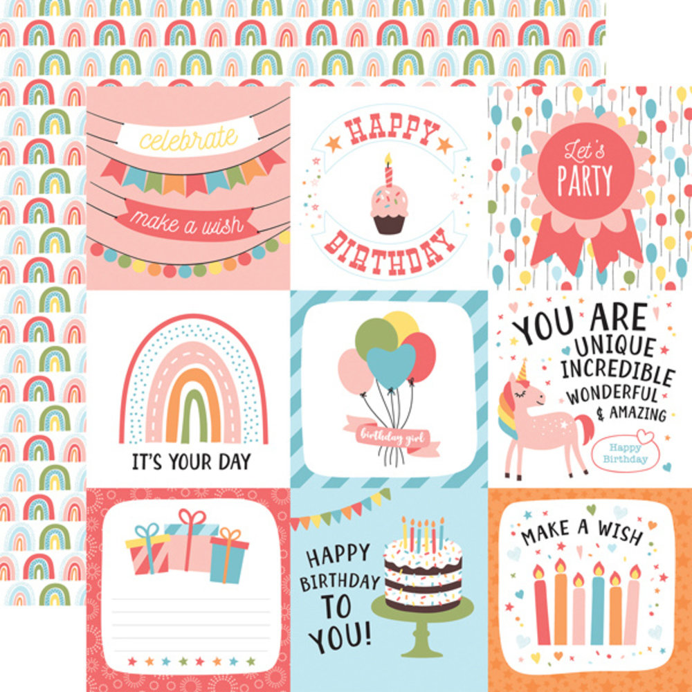 Echo Park Birthday Girl 12x12 Inch Collection Kit (BIG262016) (DISCONTINUED) Echo Park Birthday Girl 12x12 Inch Collection Kit (BIG262016) (DISCONTINUED)
