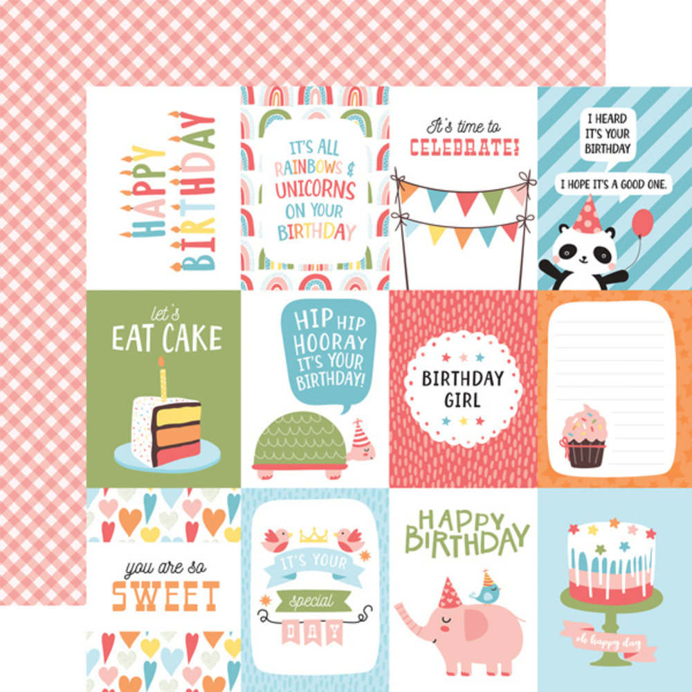 Echo Park Birthday Girl 12x12 Inch Collection Kit (BIG262016) (DISCONTINUED) Echo Park Birthday Girl 12x12 Inch Collection Kit (BIG262016) (DISCONTINUED)