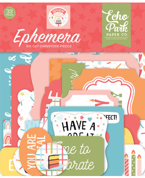 Echo Park Birthday Girl Ephemera (BIG262024) (OUTLET)