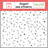 Birthday Sprinkles Stencil (BIG262034) (OUTLET)