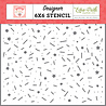 Echo Park Birthday Sprinkles Stencil (BIG262034) (OUTLET) Echo Park Birthday Sprinkles Stencil (BIG262034) (OUTLET)