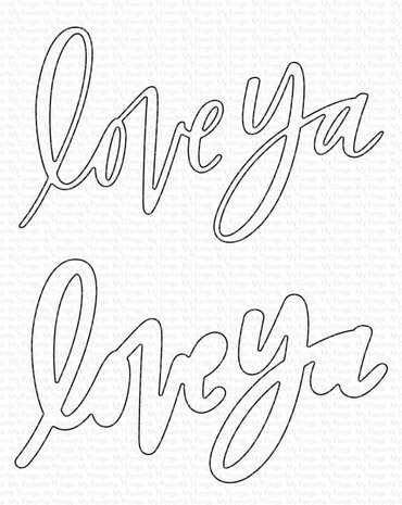 My Favorite Things Love Ya Die-namics (MFT-2163) (OUTLET) My Favorite Things Love Ya Die-namics (MFT-2163) (OUTLET)