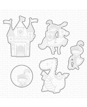My Favorite Things Knight in Shining Armor Die-namics (MFT-2165) (OUTLET)