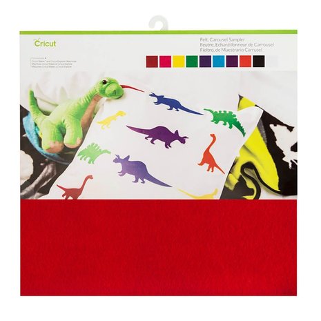 Cricut Carousel 12x12 Inch Felt Sampler (2003830) Cricut Carousel 12x12 Inch Felt Sampler (2003830)