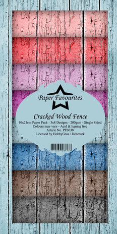 Paper Favourites Cracked Wood Fence Slim Paper Pack (PFS038) (DISCONTINUED) Paper Favourites Cracked Wood Fence Slim Paper Pack (PFS038) (DISCONTINUED)