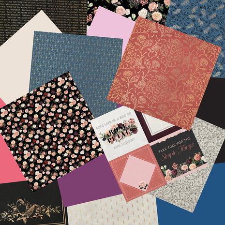 Craft Smith Treasure Box 12x12 Inch Paper Pad (MSE7932) (OUTLET)