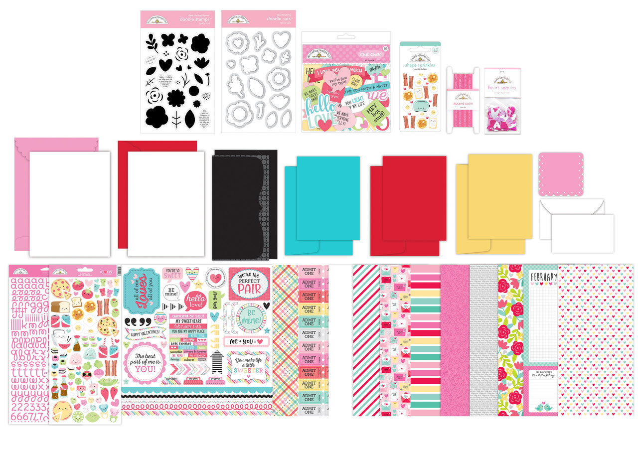 Doodlebug Design Love Card Value Bundle (7596) (DISCONTINUED) Doodlebug Design Love Card Value Bundle (7596) (DISCONTINUED)