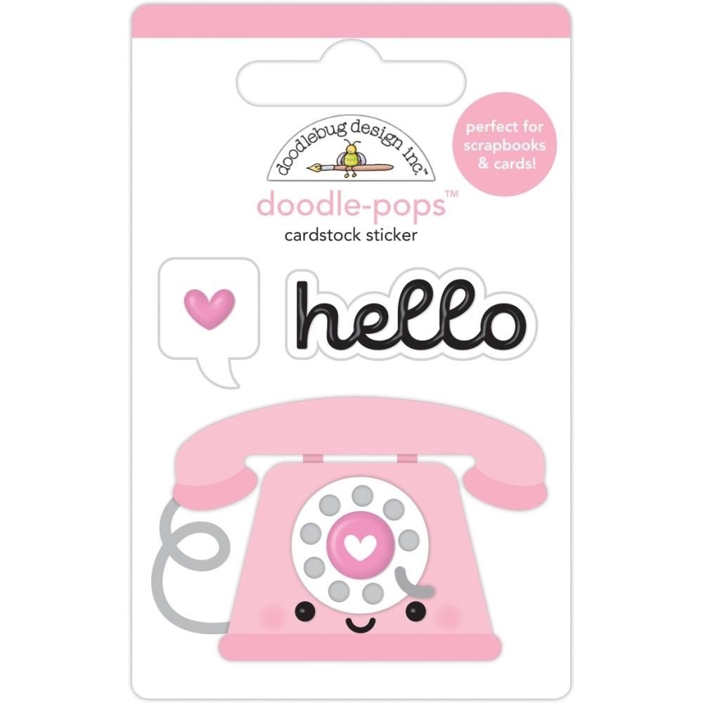 Doodlebug Design Hello Love Doodle-Pops (7558) (DISCONTINUED)
