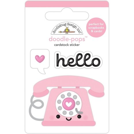 Doodlebug Design Hello Love Doodle-Pops (7558) (DISCONTINUED)