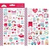Lots of Love Mini Icons Sticker (7561) (OUTLET)