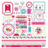 Doodlebug Design Lots of Love This & That Stickers (7573) (DISCONTINUED)