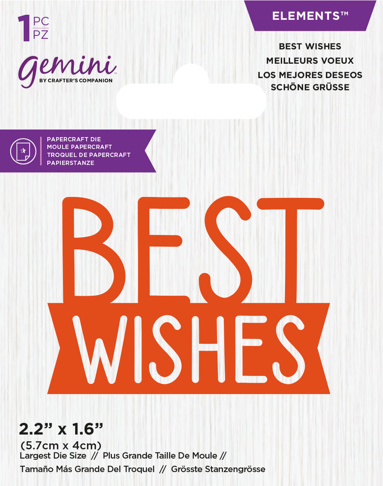 Gemini Best Wishes Mini Elements Dies (GEM-MINI-DIE-020) (DISCONTINUED) Gemini Best Wishes Mini Elements Dies (GEM-MINI-DIE-020) (DISCONTINUED)