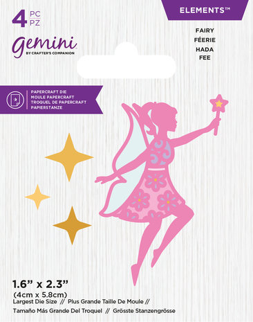 Gemini Fairy Mini Elements Dies (GEM-MINI-DIE-017) (OUTLET) Gemini Fairy Mini Elements Dies (GEM-MINI-DIE-017) (OUTLET)