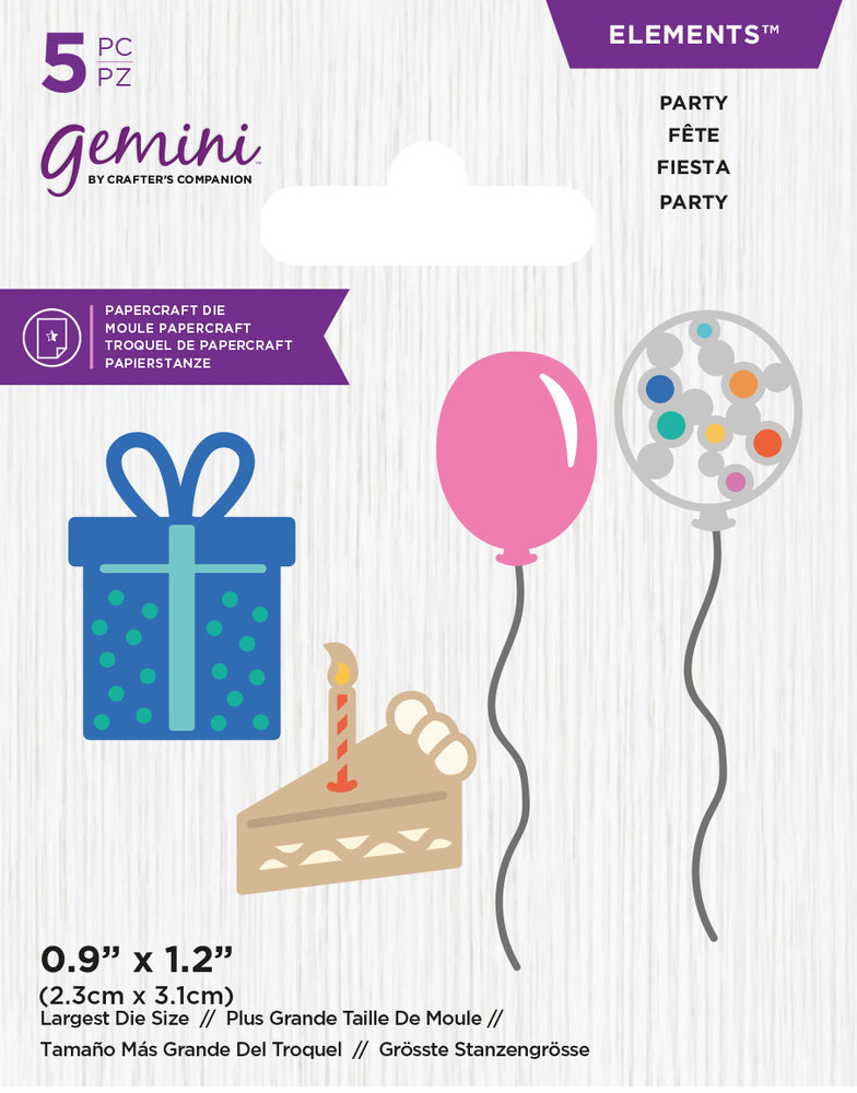 Gemini Party Mini Elements Dies (GEM-MINI-DIE-005) (OUTLET) Gemini Party Mini Elements Dies (GEM-MINI-DIE-005) (OUTLET)