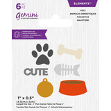 Gemini Pets Mini Elements Dies (GEM-MINI-DIE-022) (OUTLET)