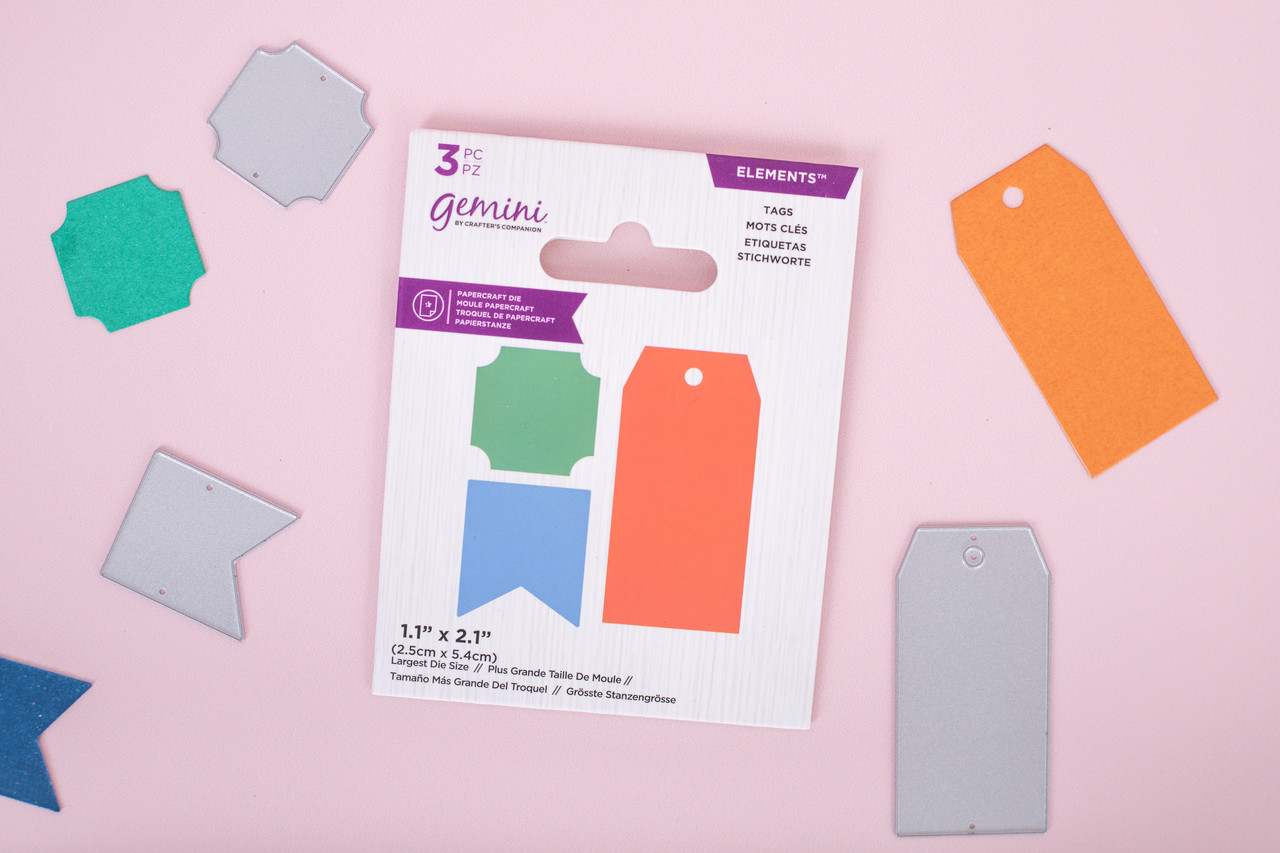 Gemini Tags Mini Elements Dies (GEM-MINI-DIE-011) (OUTLET)