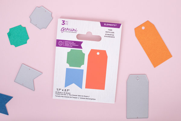 Gemini Tags Mini Elements Dies (GEM-MINI-DIE-011) (OUTLET)