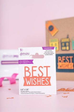 Gemini Best Wishes Mini Elements Dies (GEM-MINI-DIE-020) (DISCONTINUED) Gemini Best Wishes Mini Elements Dies (GEM-MINI-DIE-020) (DISCONTINUED)