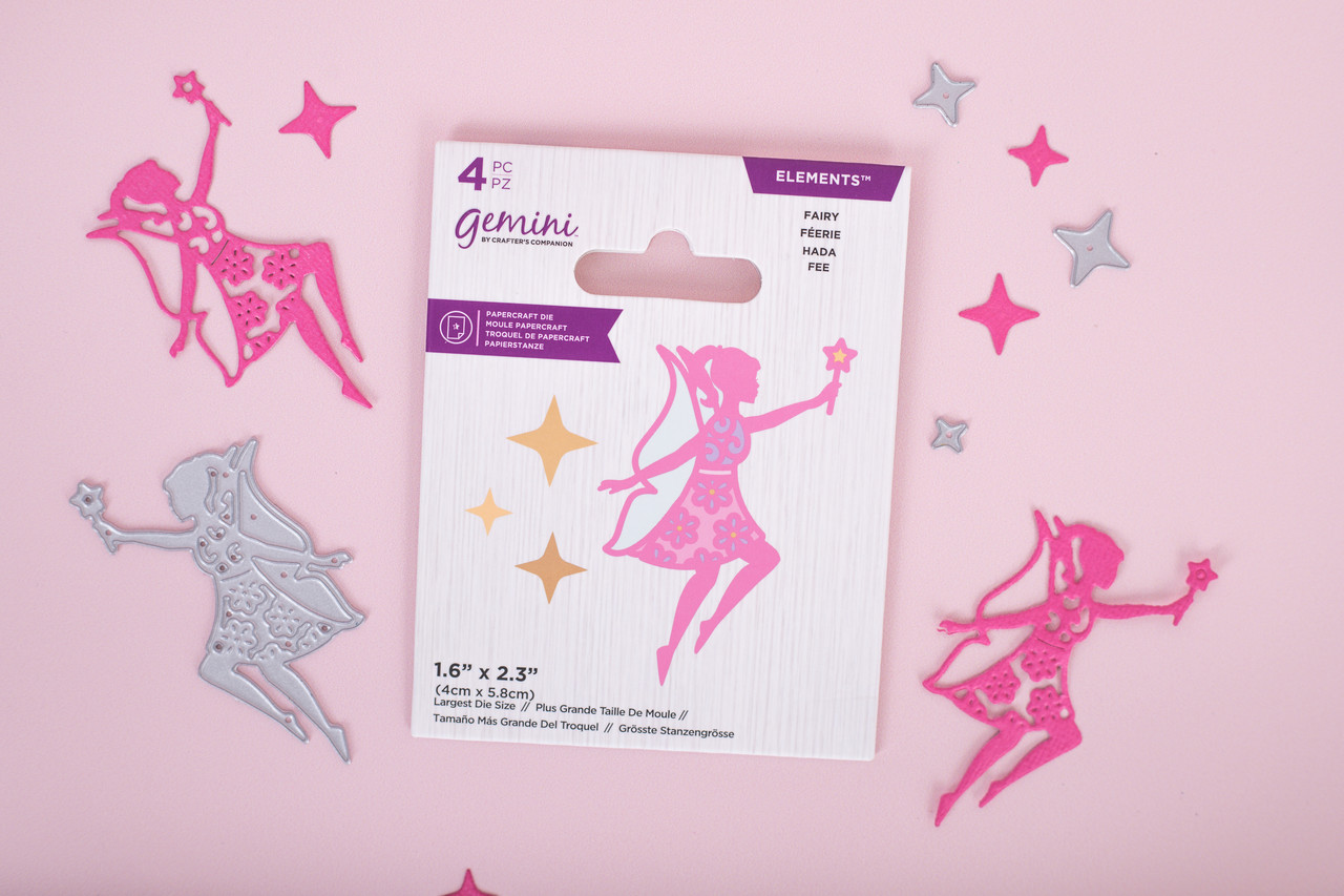 Gemini Fairy Mini Elements Dies (GEM-MINI-DIE-017) (OUTLET) Gemini Fairy Mini Elements Dies (GEM-MINI-DIE-017) (OUTLET)