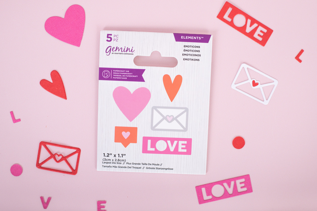 Gemini Emoticons Mini Elements Dies (GEM-MINI-DIE-004) (DISCONTINUED)