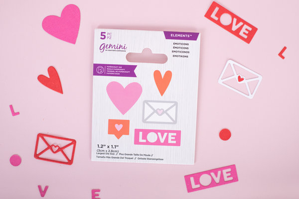 Gemini Emoticons Mini Elements Dies (GEM-MINI-DIE-004) (DISCONTINUED)