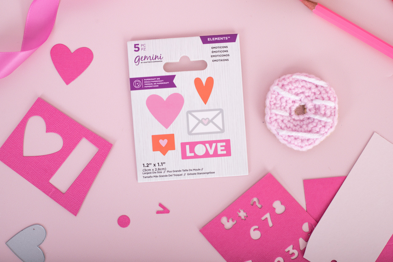 Gemini Emoticons Mini Elements Dies (GEM-MINI-DIE-004) (DISCONTINUED)