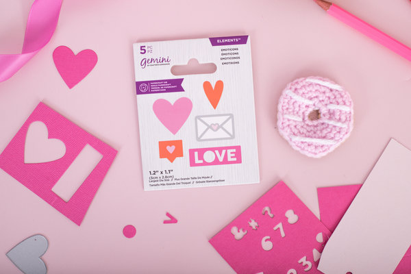 Gemini Emoticons Mini Elements Dies (GEM-MINI-DIE-004) (DISCONTINUED)