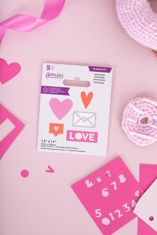 Gemini Emoticons Mini Elements Dies (GEM-MINI-DIE-004) (DISCONTINUED)
